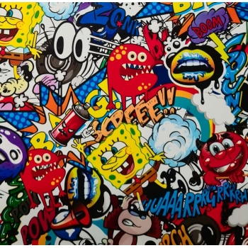 Folia do hydrografiki - Stickerboomb SL011A